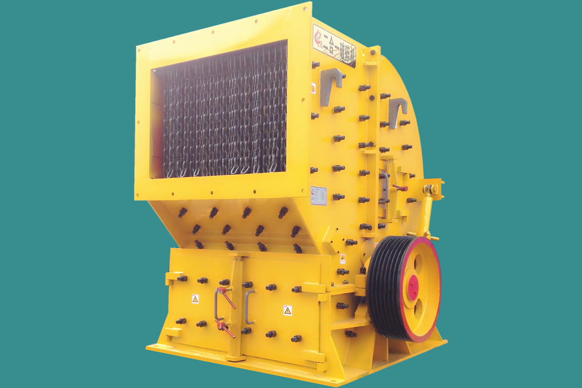 ZFC100型新款加強(qiáng)型二合一重錘式破碎機(jī)